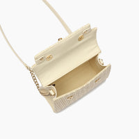 Like Dreams - Women's Neo Pastel Straw Crossbody Bag