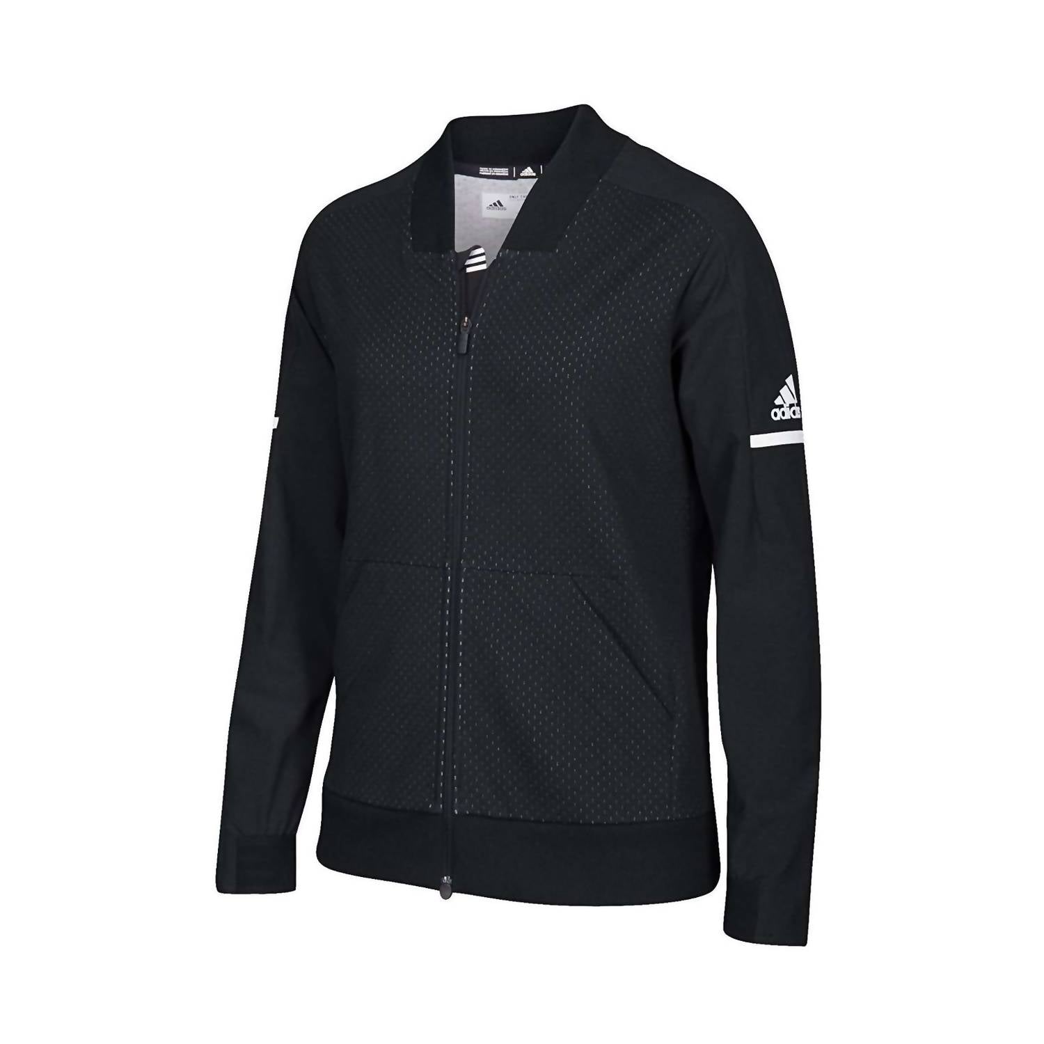 adidas Women's Squad Bomber Jacket - Plus in black - women's jacket - view 5