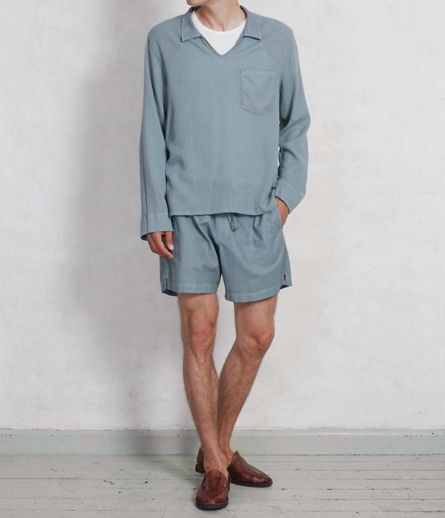Hansen - Janik - Casual Drawstring Shorts