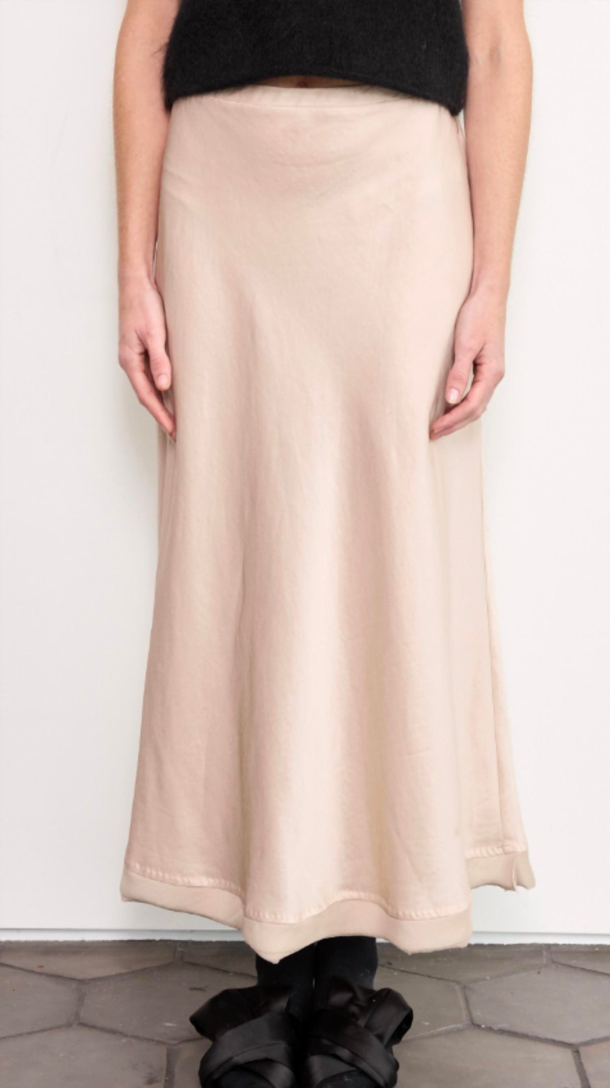 Brazeau Tricot - LONG GARBO SKIRT