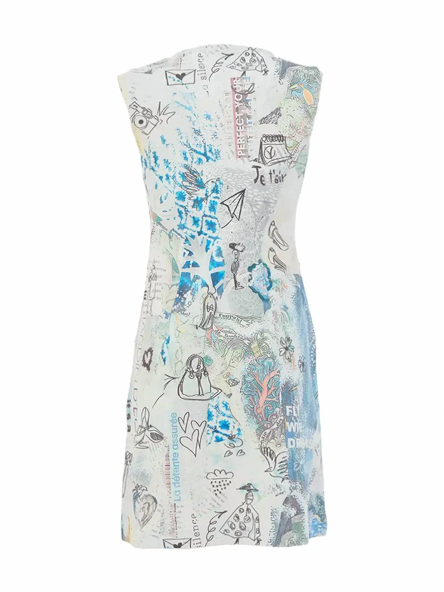 Dolcezza - Women's Sleeveless Zip Dress