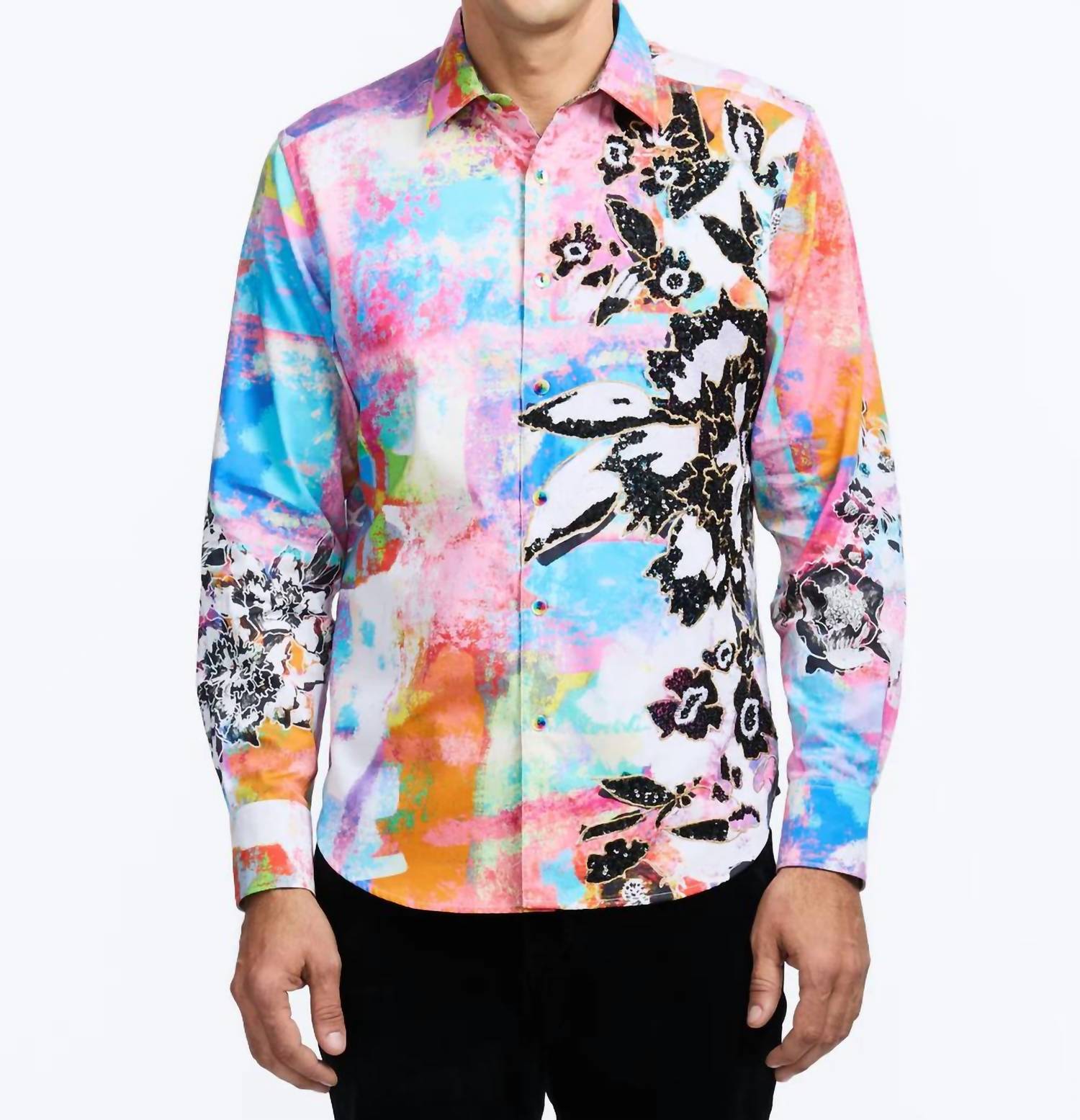 Robert Graham - Go-go Long Sleeve Button Down Shirt