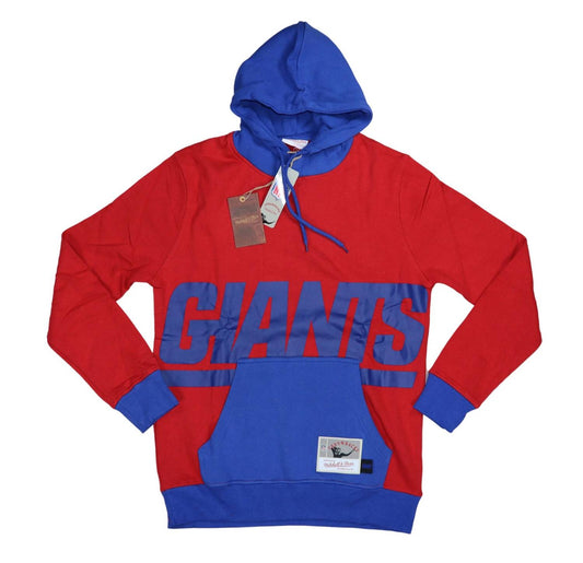 Mitchell & Ness - Men's New York Giants Nfl Throwbacks Hoodie Sweatshirt