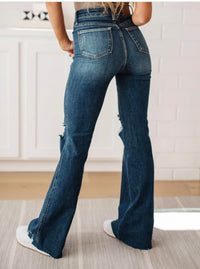 Judy Blue - Judy Blue Cassandra Distressed Flare Jeams