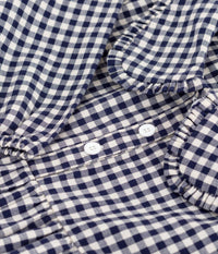 Petit Bateau - Girl's Check Collar Dress