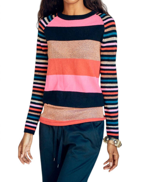 Replica Los Angeles - Mixed Stripe Baseball Tee