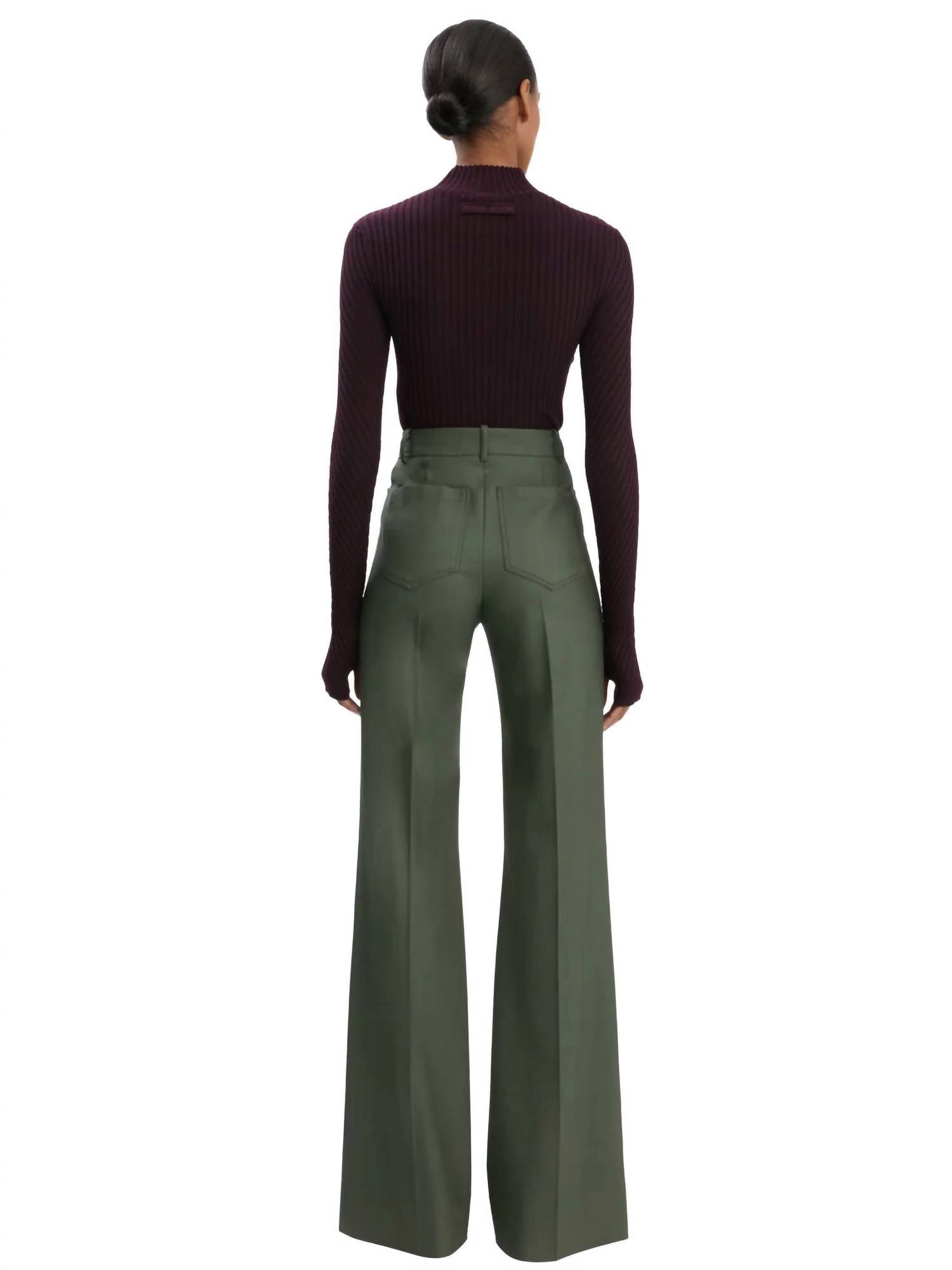 Victoria Beckham - Alina Flared Leg Trouser