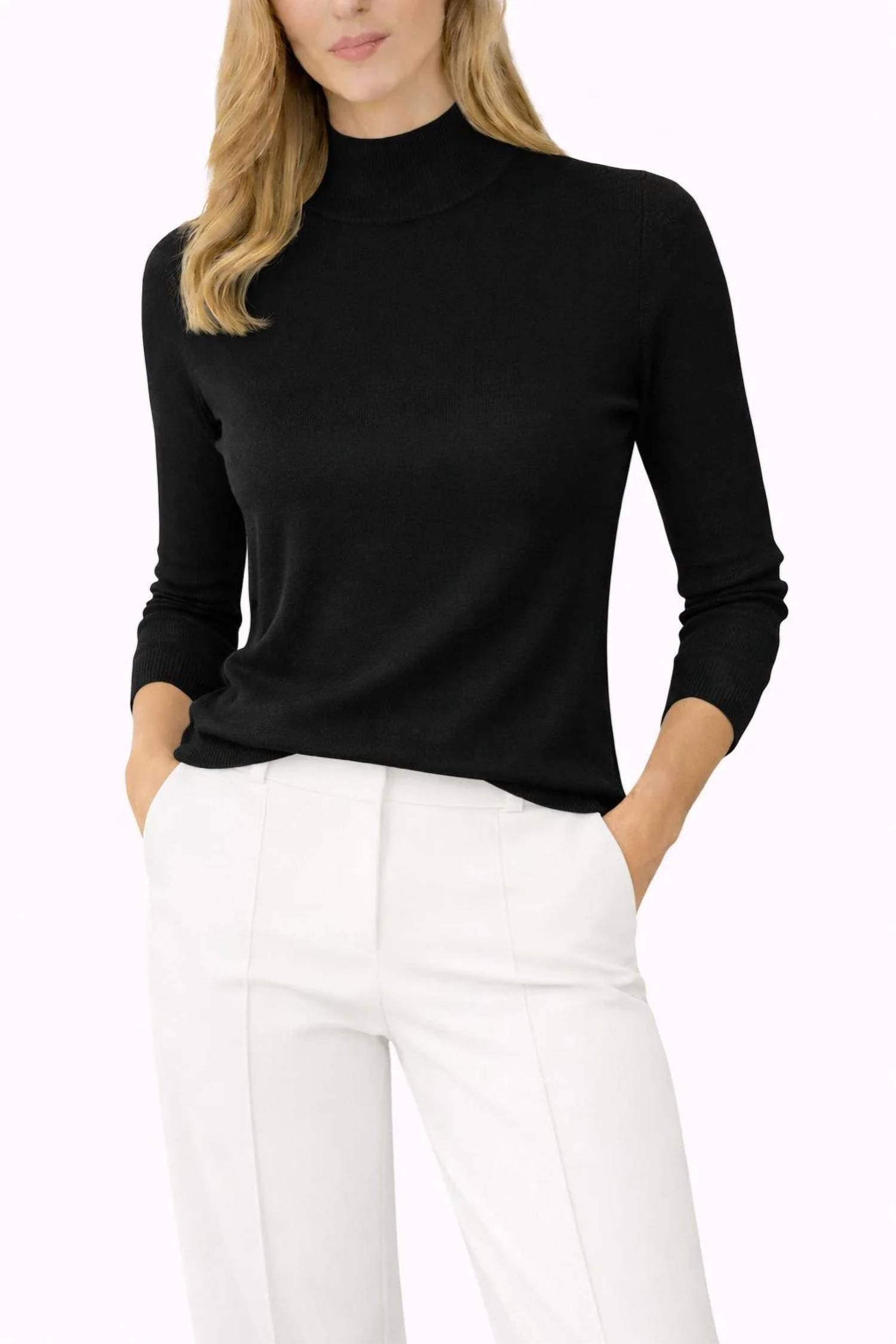 J'Envie/Eli - The Terri Mockneck Sweater