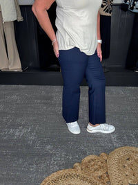 Aryeh - Wide Leg Ankle Pants