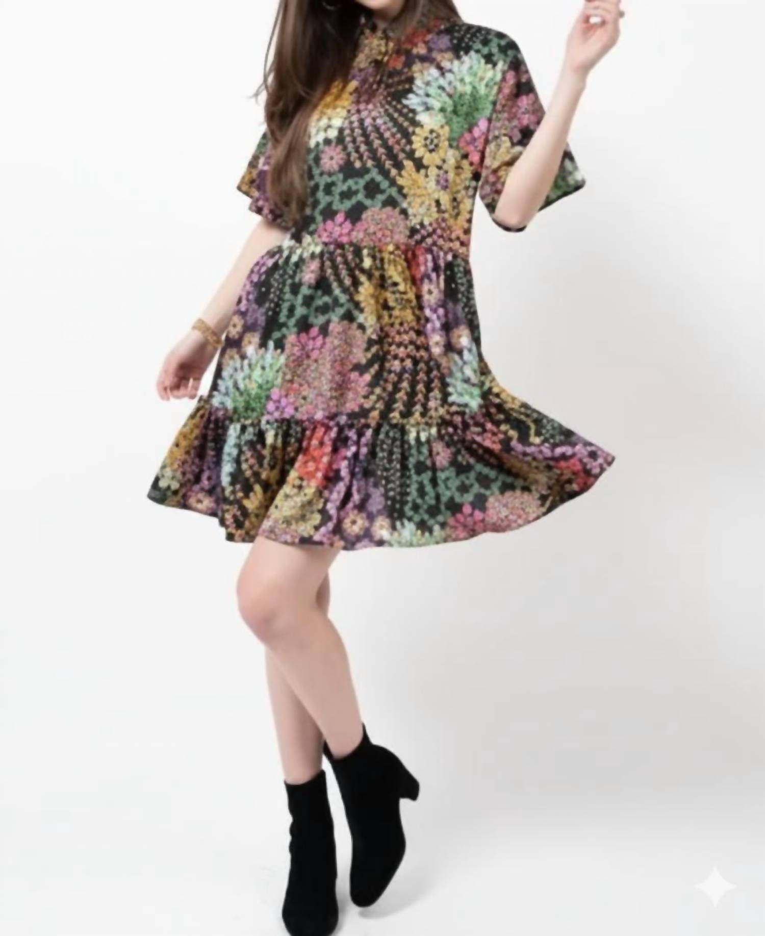 Ivy Jane - Short Sleeve Mini Dress