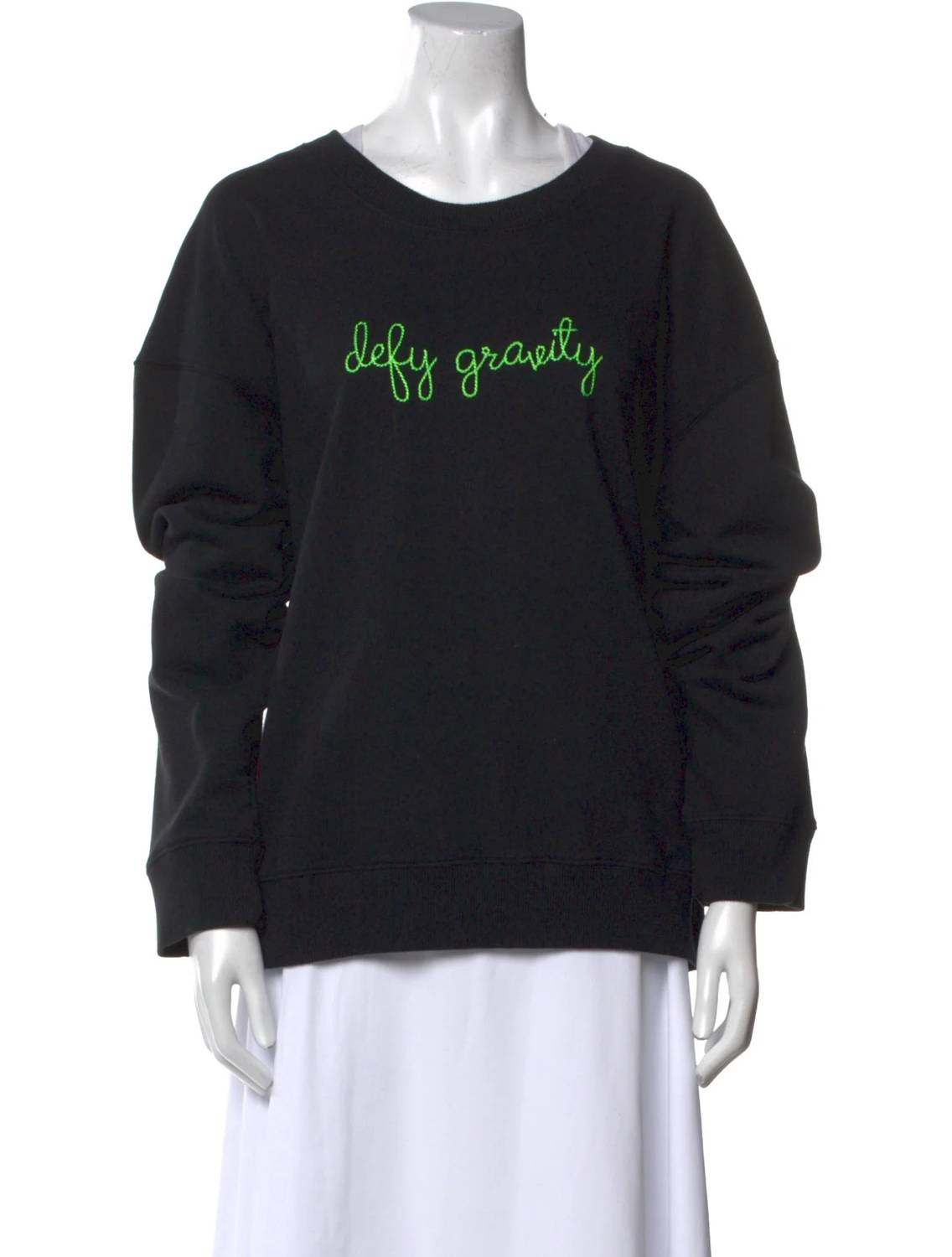 Lingua Franca - Women's Defy Gravity Crew Neck Sweatshirt