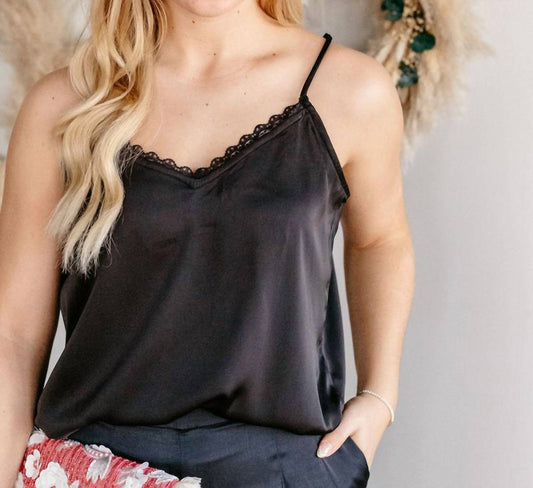 Skies Are Blue - Lace Cami Top