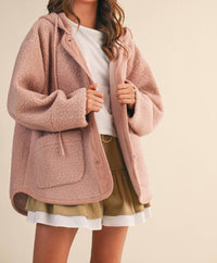 Klesis - Aria Sherpa Knit Hoodie Jacket