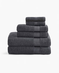 Under The Canopy - Classic Organic Cotton 6-piece Bath Towel Set