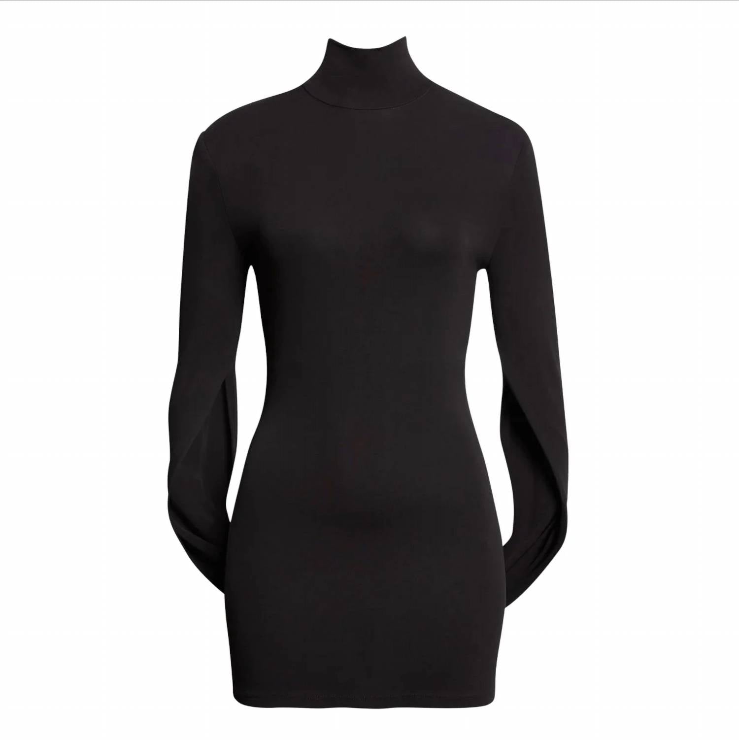Alexander Wang - Drape Back Sleeve Mini Dress