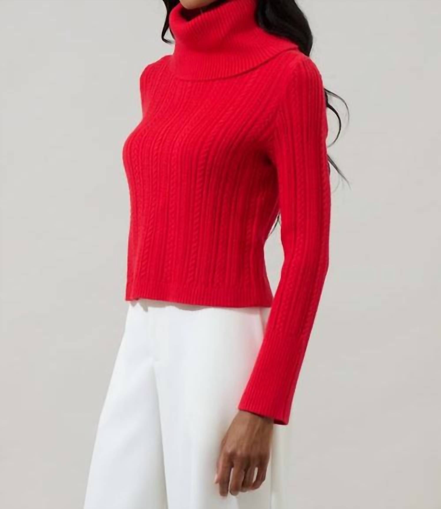 Sugarlips - Perrie Turtleneck Sweater