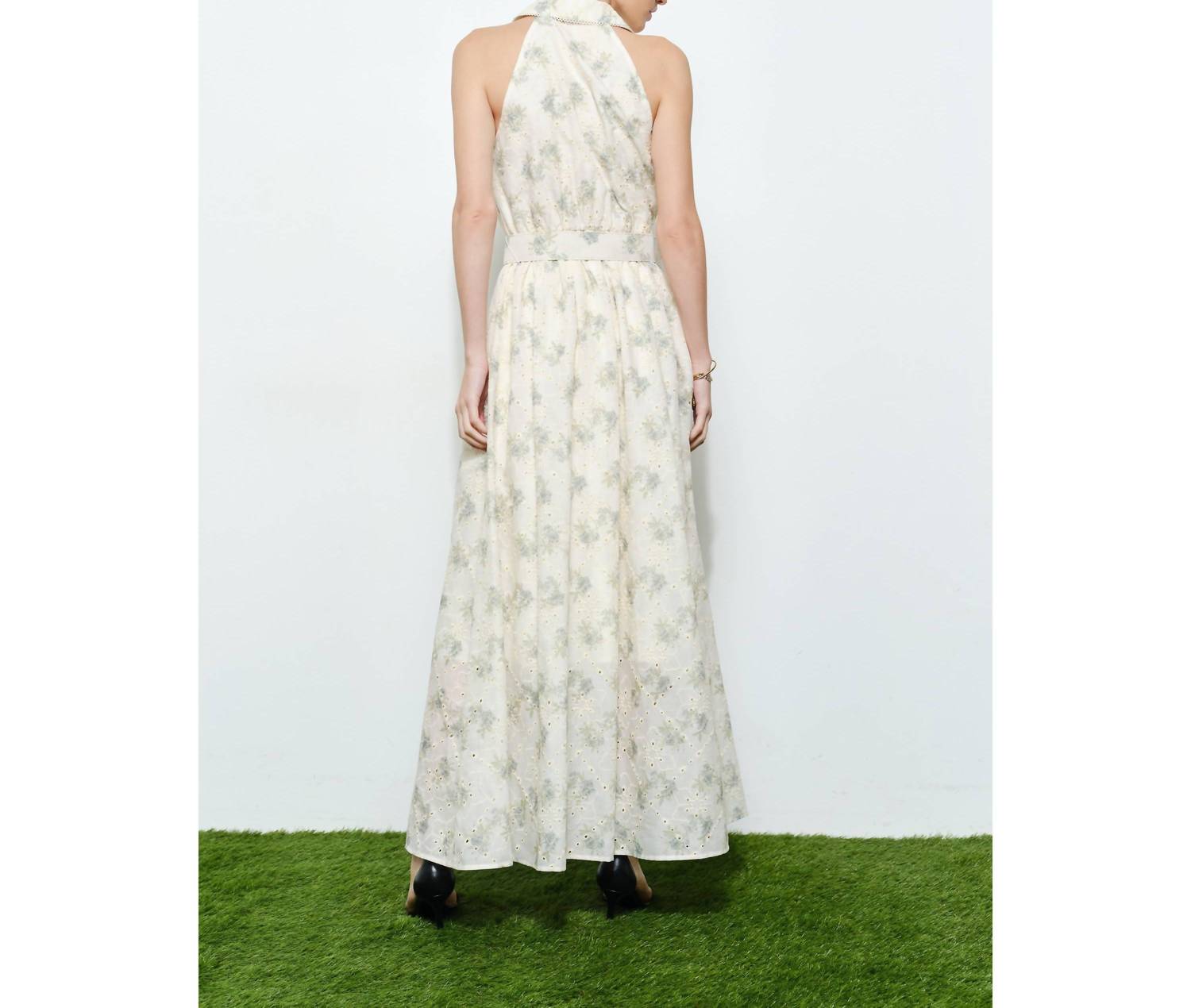 Ina Fashion - Florentina Eyelet Maxi Dress