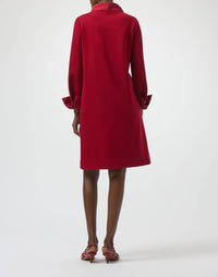 Joseph Ribkoff - Scuba Jersey and Memory Trapeze Dress