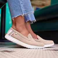 Minnetonka - Women's Discover Canvas Moccasin