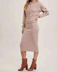 Bluivy - Perfect Hoodie And Skirt Set