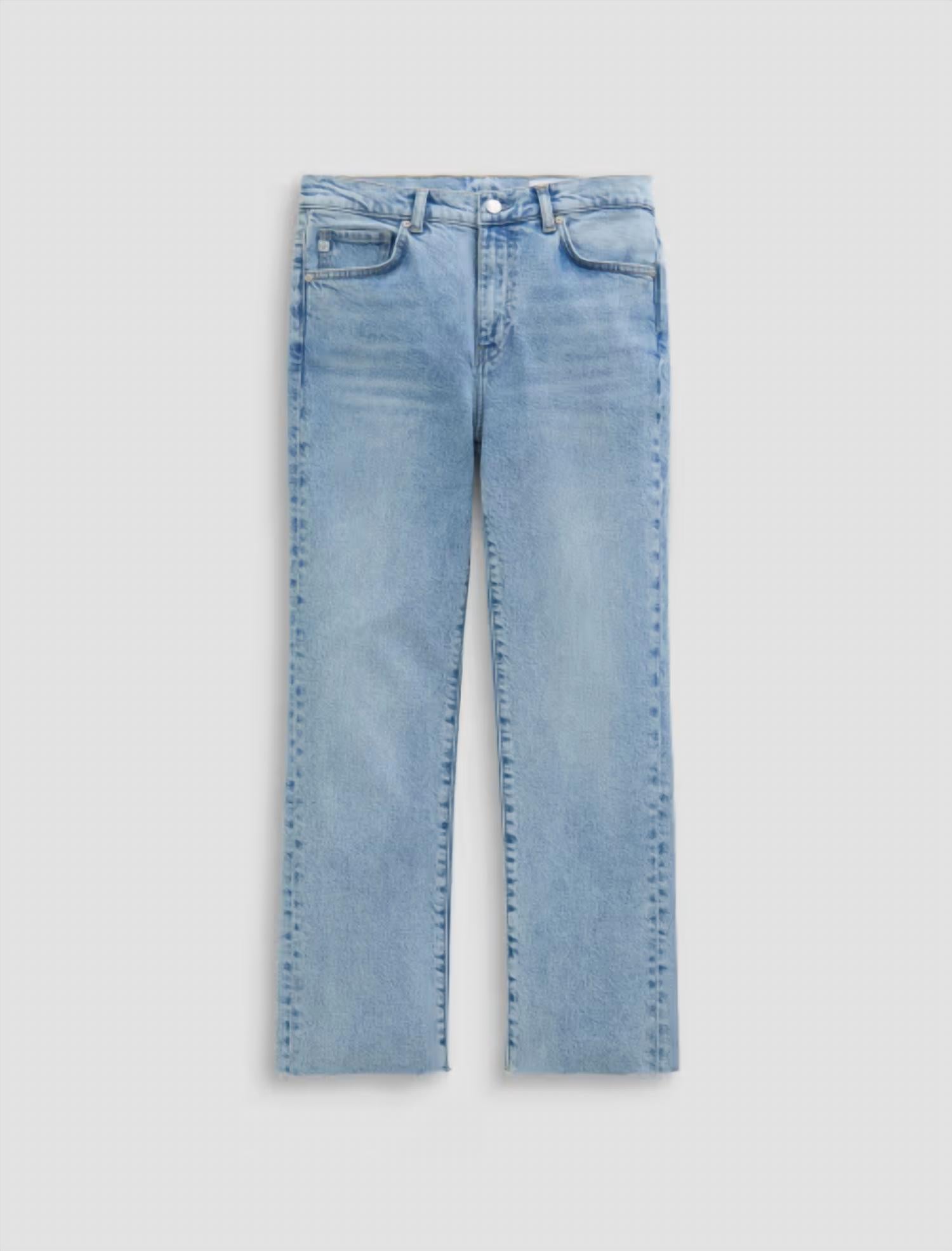 Ag Jeans - Brinley Mid-rise Straight Crop Jeans