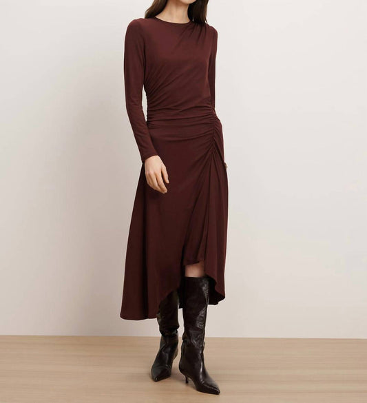 Veronica Beard - Theodora Ruched Midi Dress