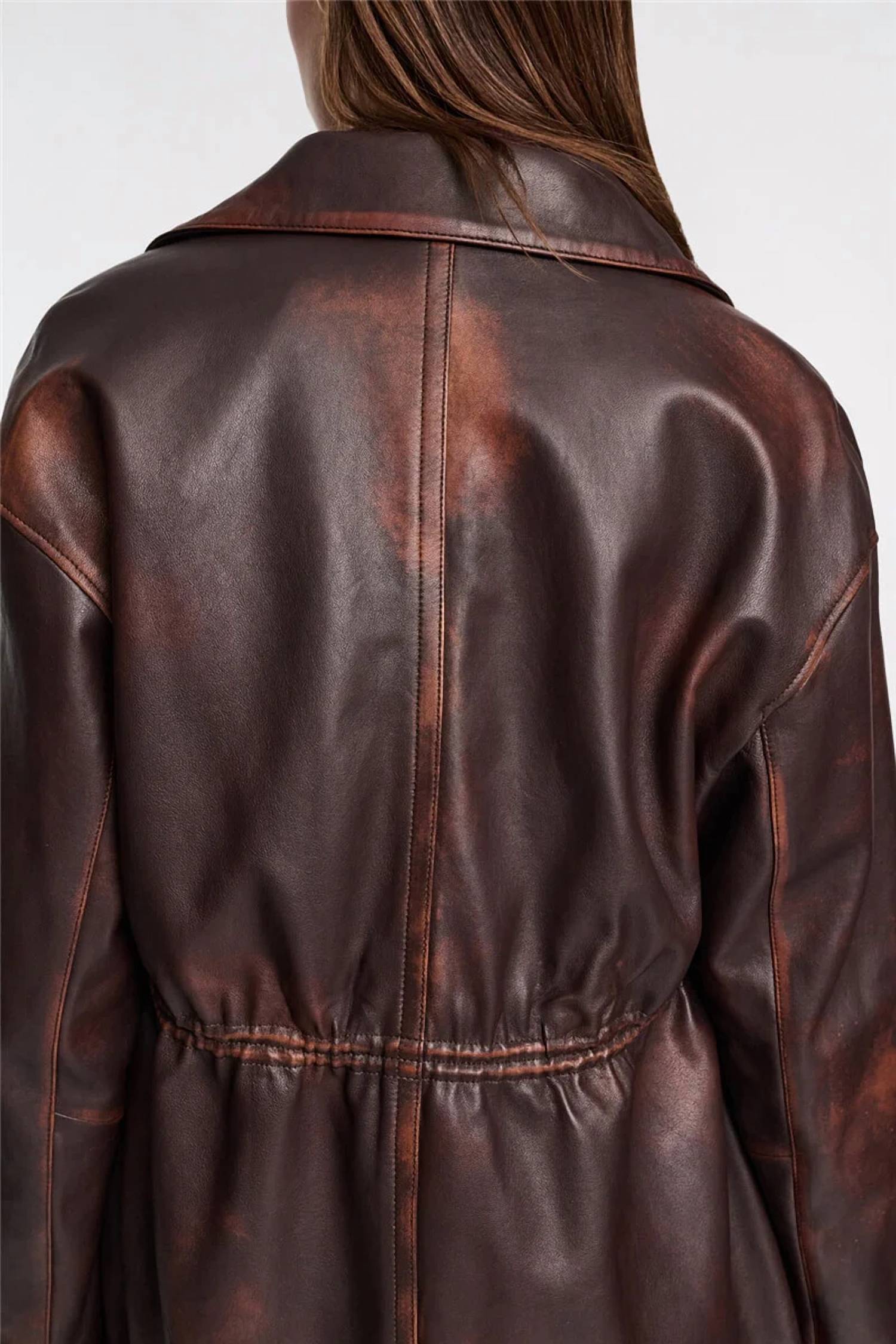 Dorothee Schumacher - SLEEK STATEMENT LEATHER JACKET