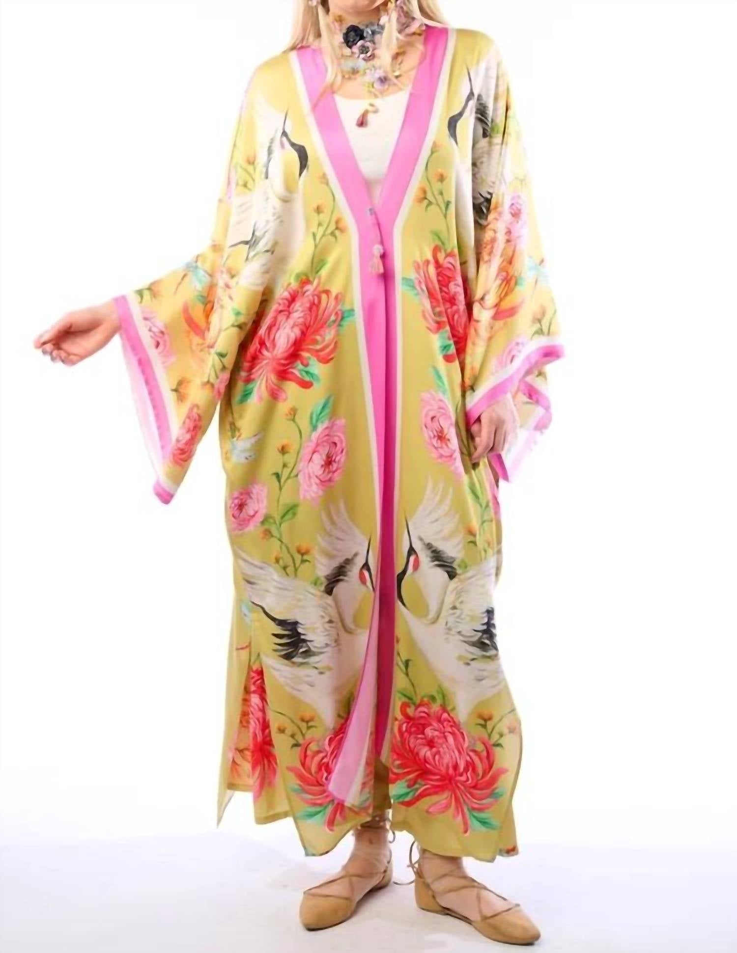 Aratta - Legend Of The Crane Kimono