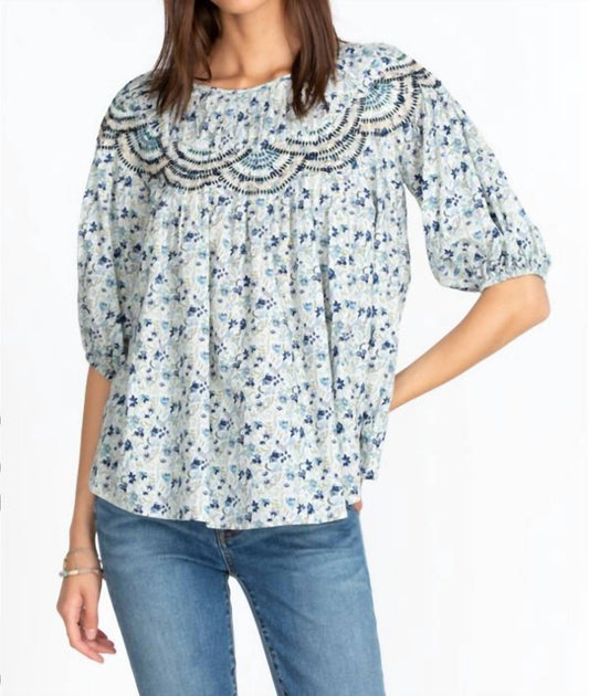 Floral Tatiana Top