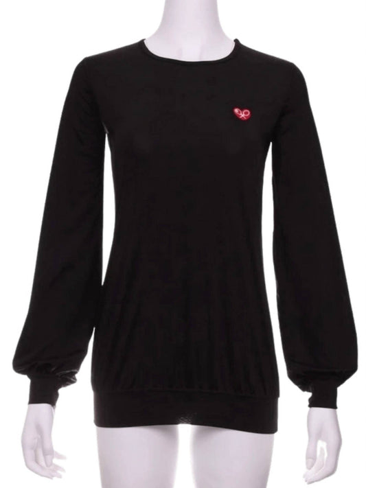 Love Love Tennis - Women's Long Sleeve Warm Up Top