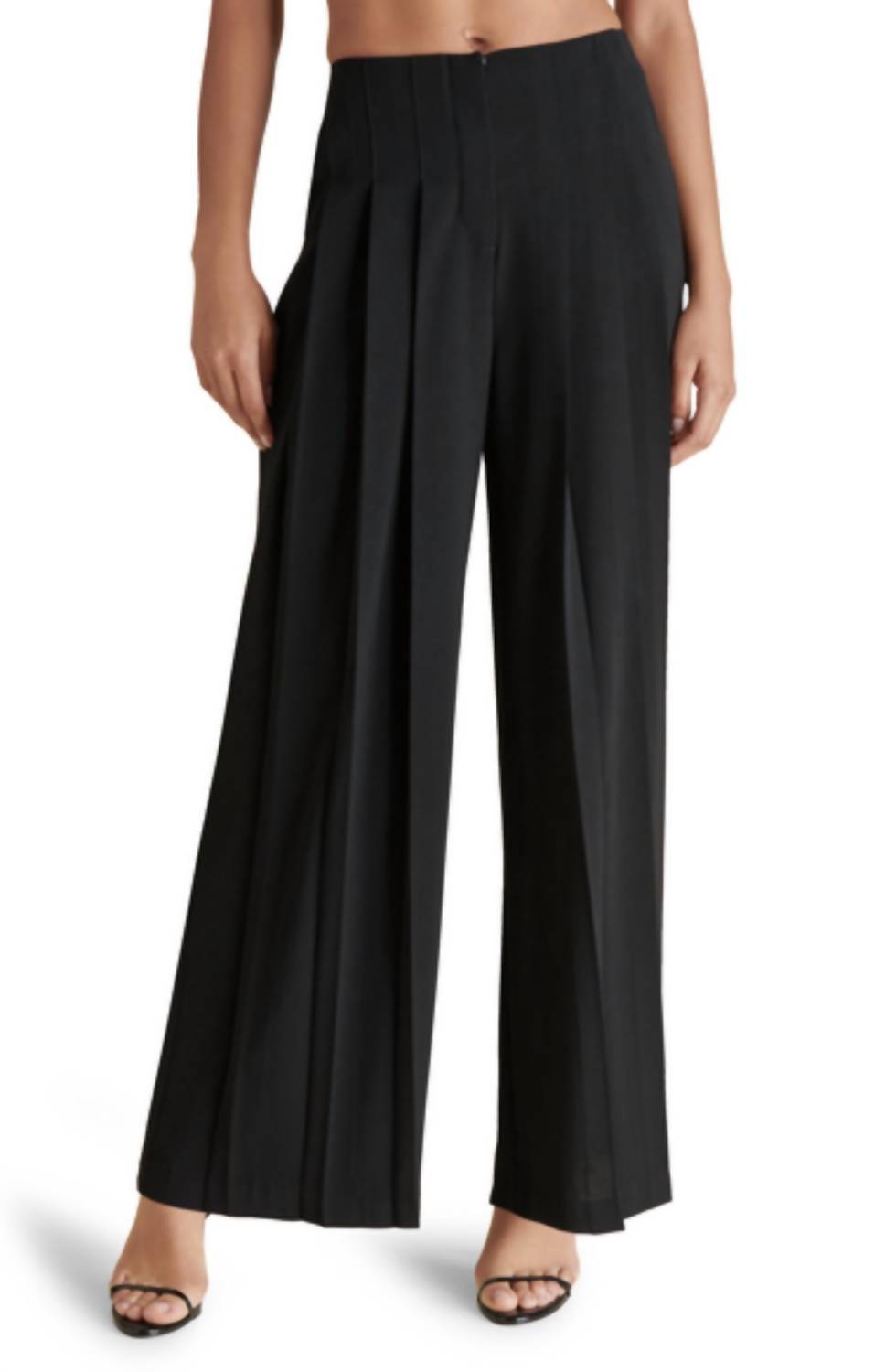 STEVE MADDEN Angelica Wide-leg Pants in black - women's pants