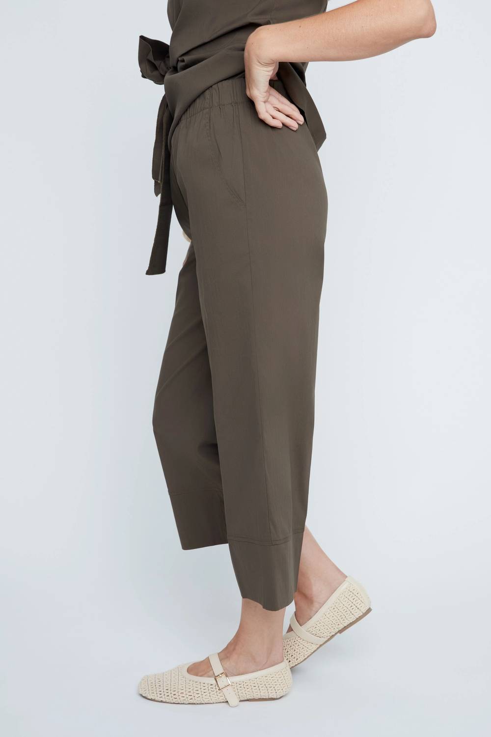 Renuar - Crop Woven Pants