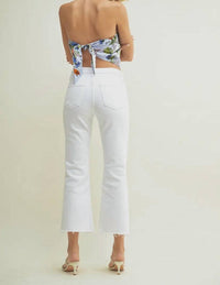 Just Black Denim - Vintage Cropped Flare Jean