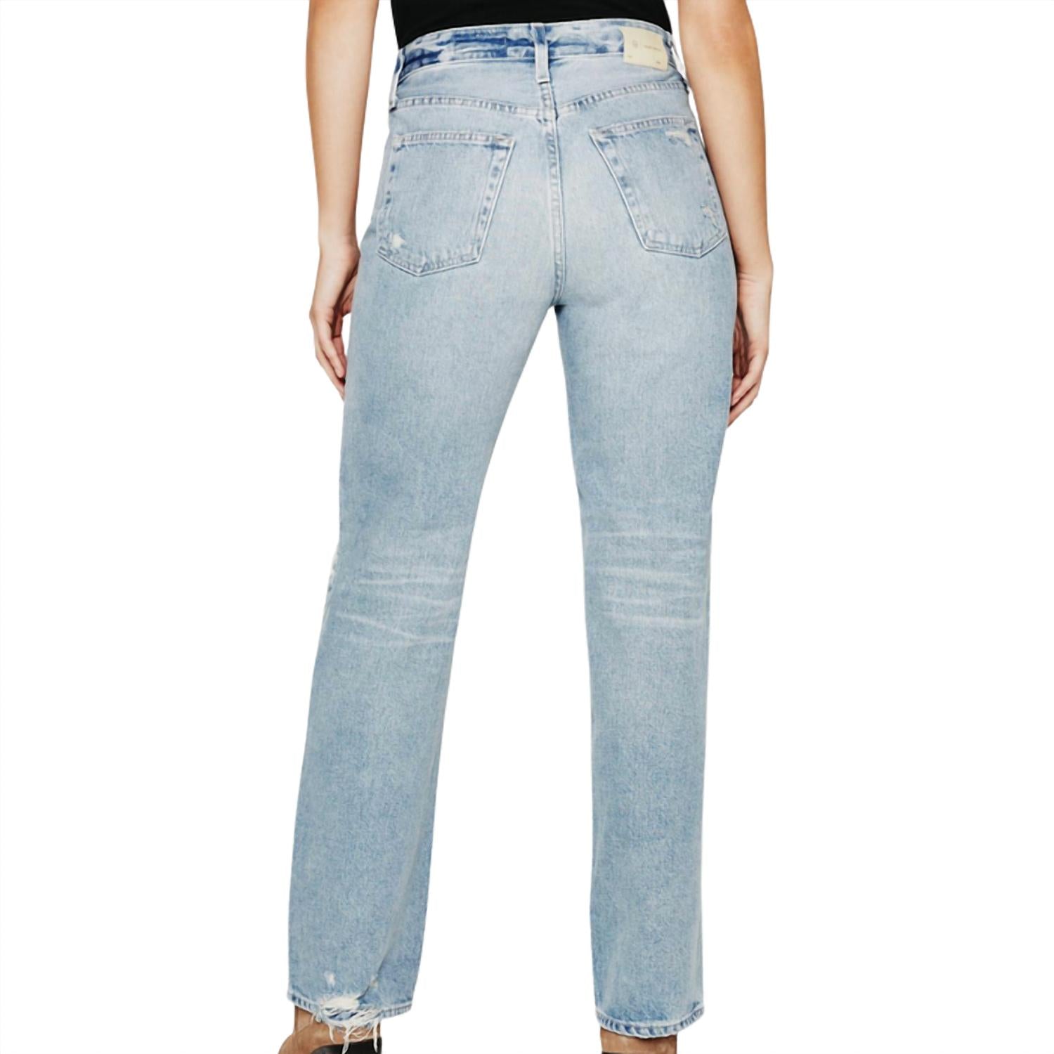AG Jeans Women's Clove Jean in 21 years performer - women's jeans - detail view