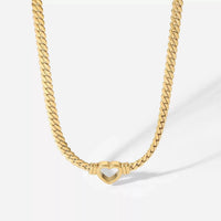Sahira Jewelry Design - Women's Oslo Heart Necklace