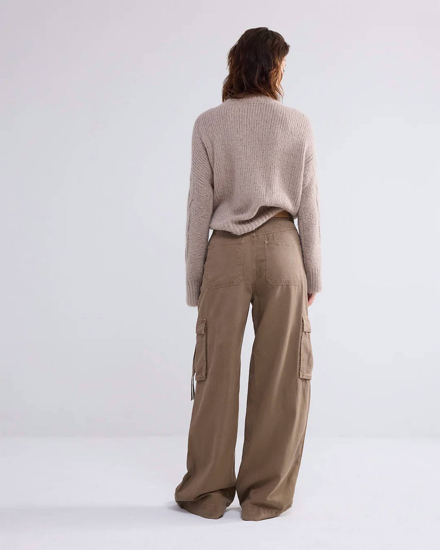 Summum - Cargo Wide Leg Calvary Pants