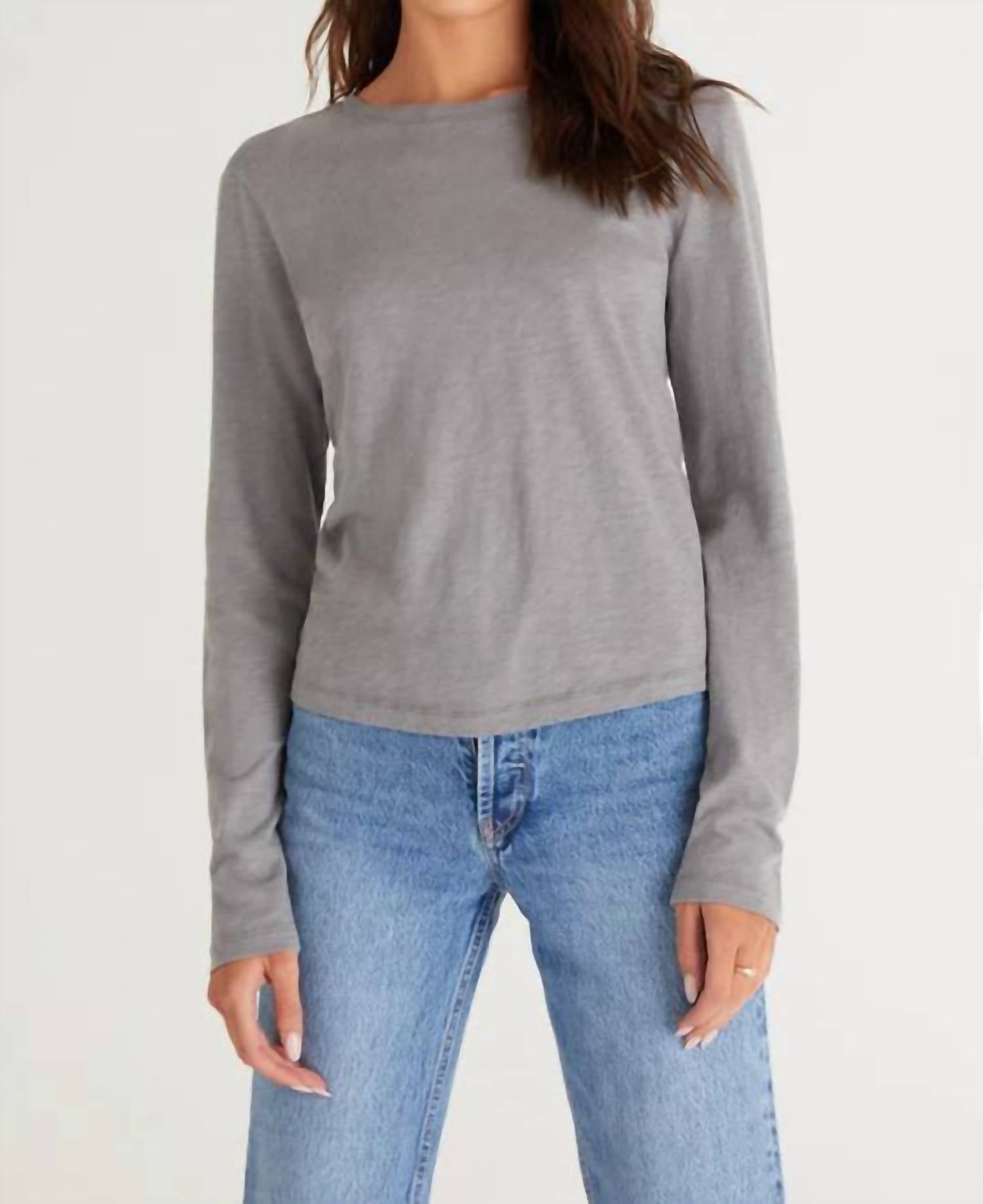 Modern Slub Long Sleeve Tee