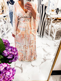 Vintage Havana - Woen's Send Me A Postcard Maxi Skirt