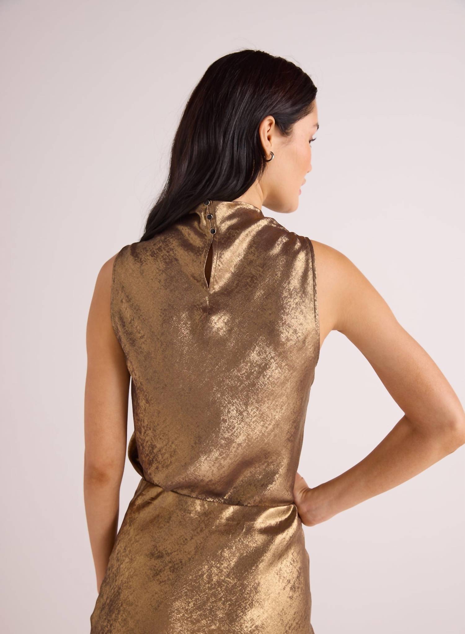 Bella Dahl - Cowl Neck Bias Top