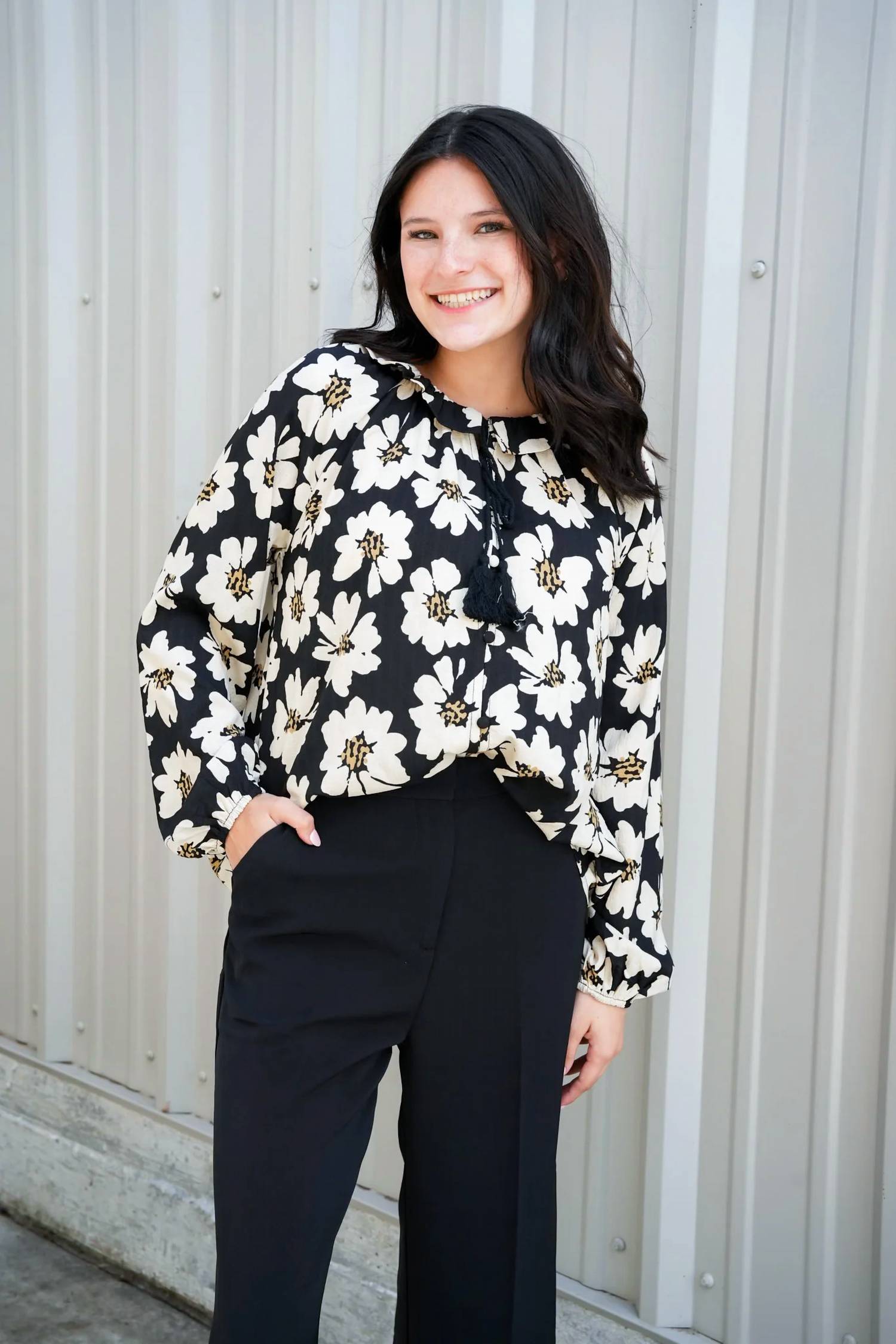 Doe And Rae - Button Down Blouse