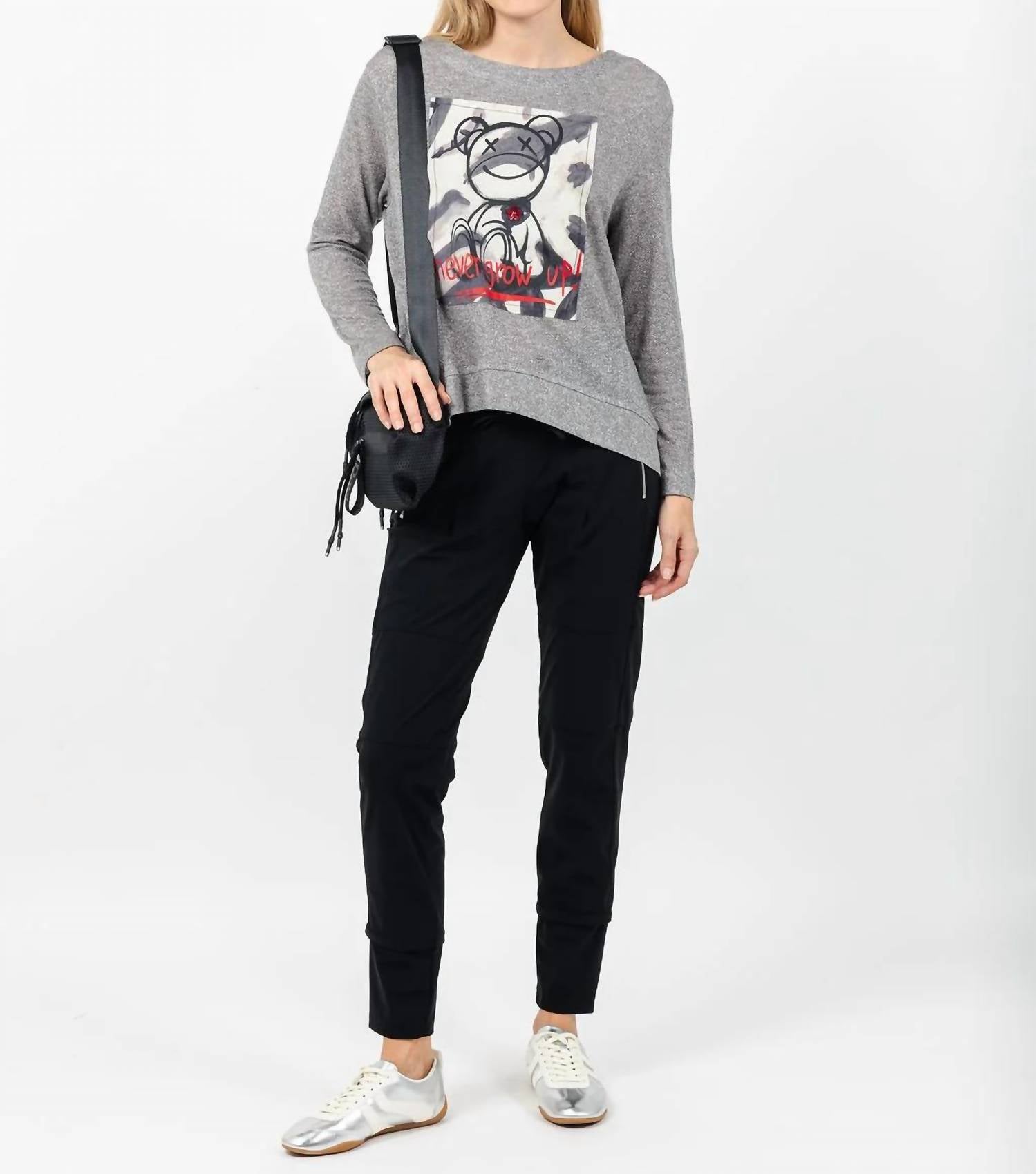 Terra - Never Grow Up Graphic Sweater