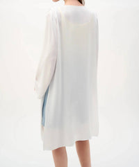 Joseph Ribkoff - Open Front Gauze Longline Cover-up