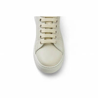 Salvatore Ferragamo - Women's Perforated Detail Leather Sneakers