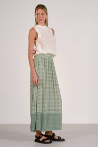Elan - Midi Tiered Boho Skirt