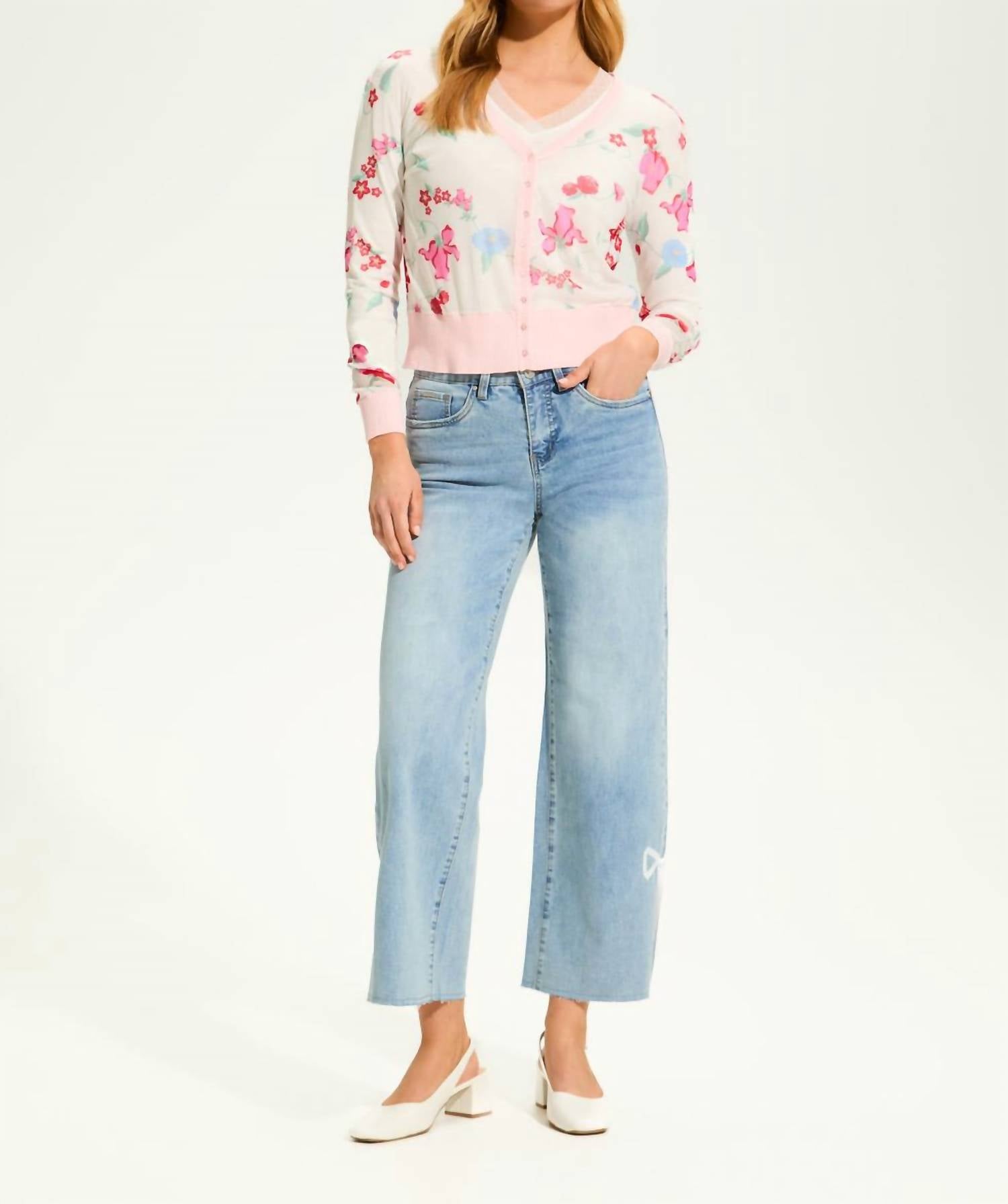 Fdj - Olivia Wide Ankle Jeans