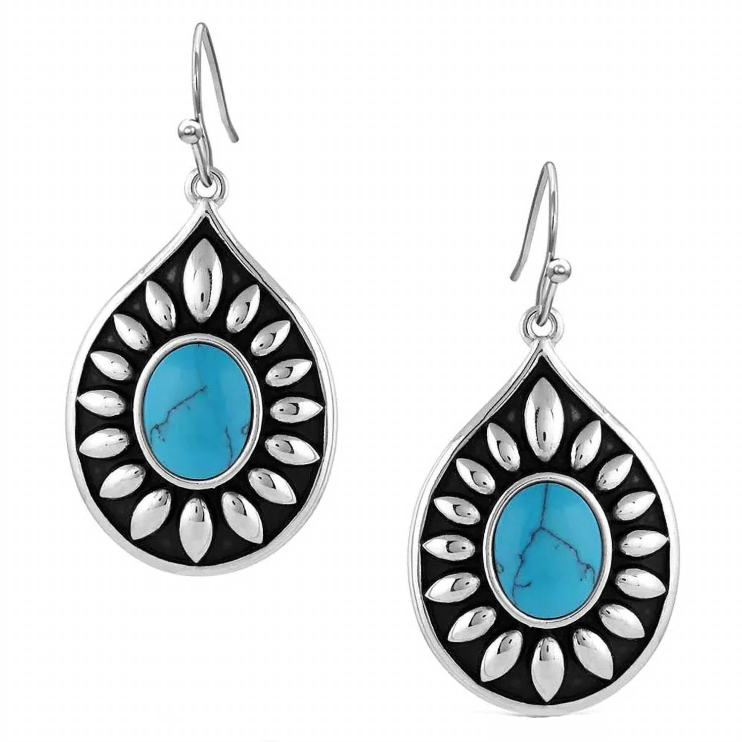 Montana Silversmiths - Women's Beaming Teardrop Earrings