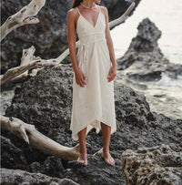 Handloom - Sage Turkish Cotton Maxi Dress