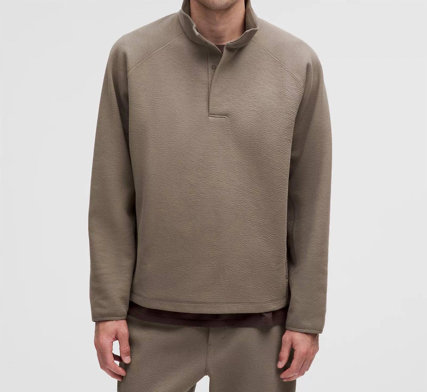 Lululemon - Men's Textured Spacer Anorak Sweatshirt