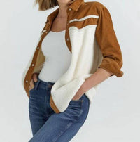 Wrangler - Retro Americana Sherpa Shirt Jacket