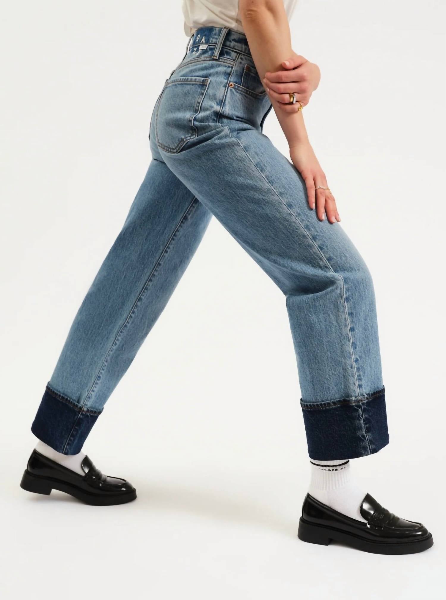 Daze - Denim Eastside High Rise Loose Jean